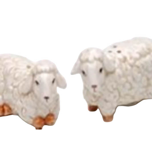 SHEEP SALT & PEPPER SHAKERS
