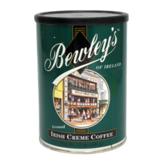 Irish creme coffee in green can