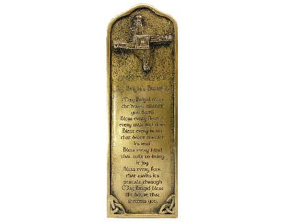 St. Brigid Blessing Bronze Plaque