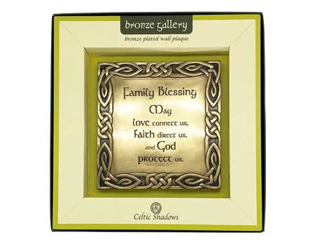 Family Blessing Bronze Plaque