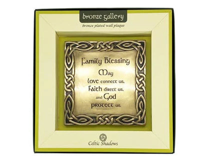 Family Blessing Bronze Plaque