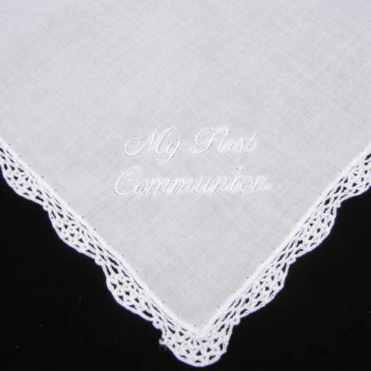 First Communion Hanky