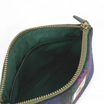 Harris Tweed Zip Cosmetic Bag