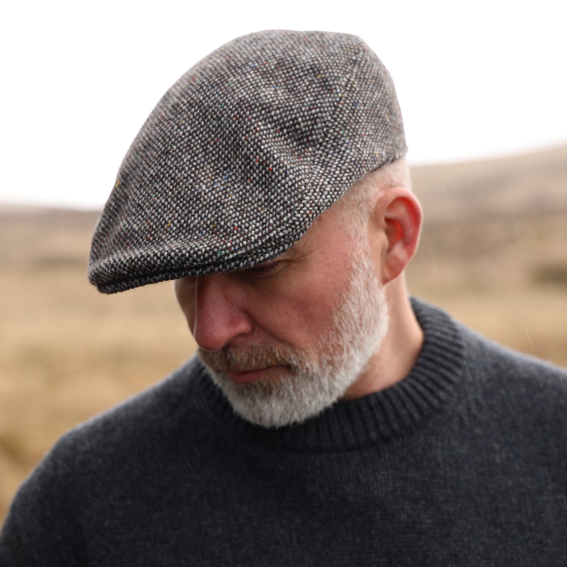 Man wearing Donegal Touring Cap