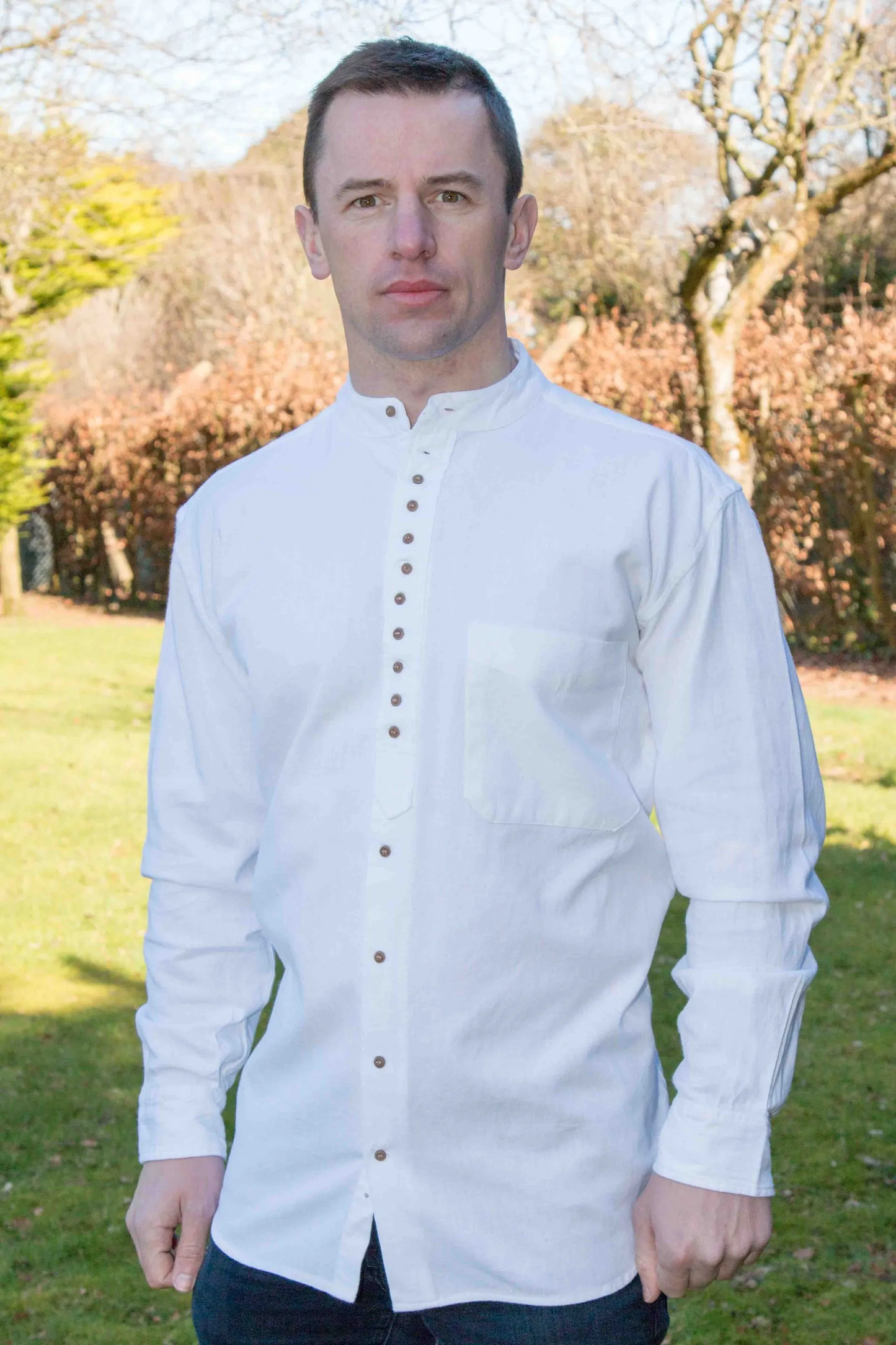Traditional Irish Grandfather Shirt - Civilian
