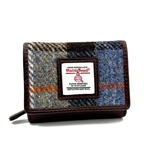 Harris Tweed Trifold Purse