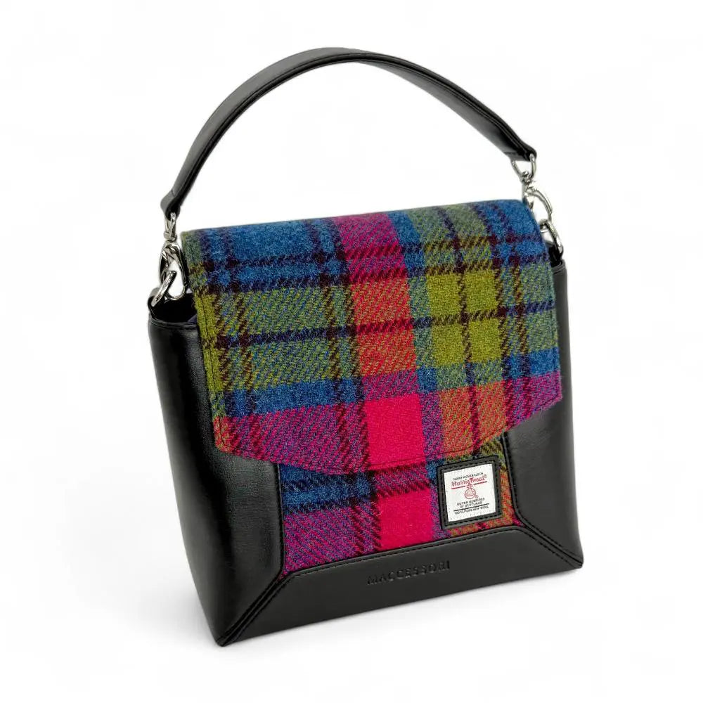Highland Messenger Satchel Harris Tweed Purse