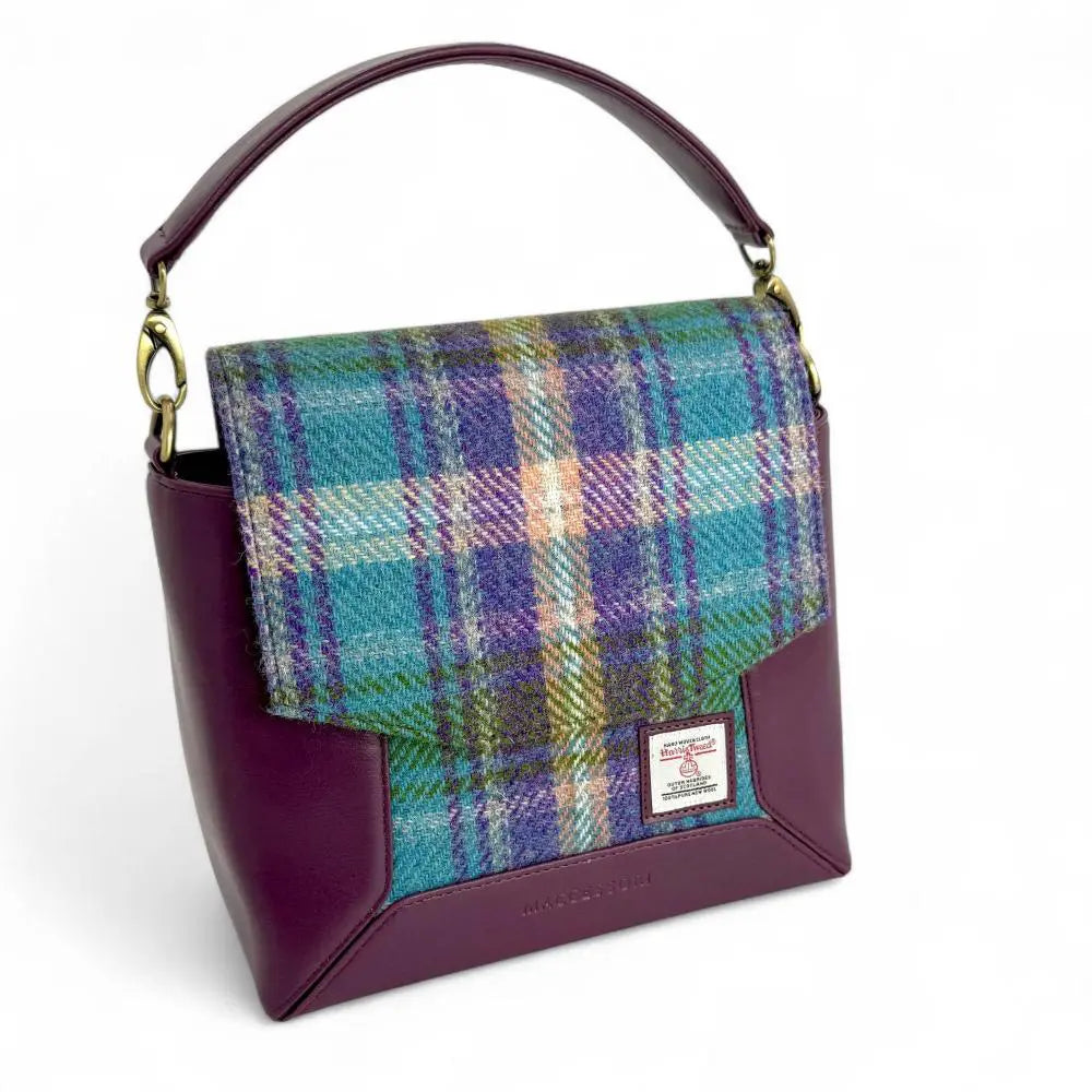 Highland Messenger Satchel Harris Tweed Purse