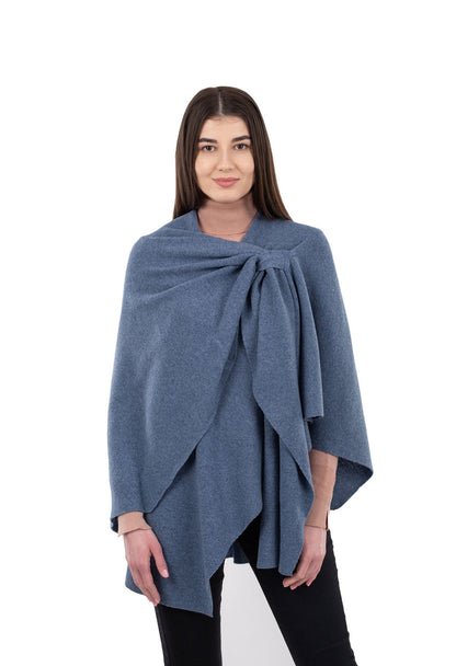 Lambswool Draped Shawl