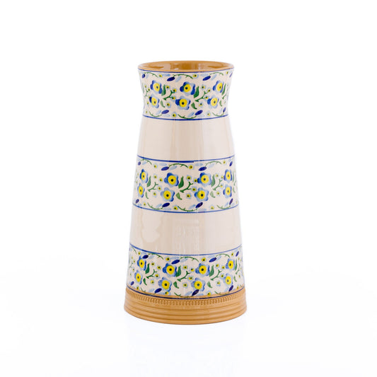 Large Forget Me Not Tapered Vase