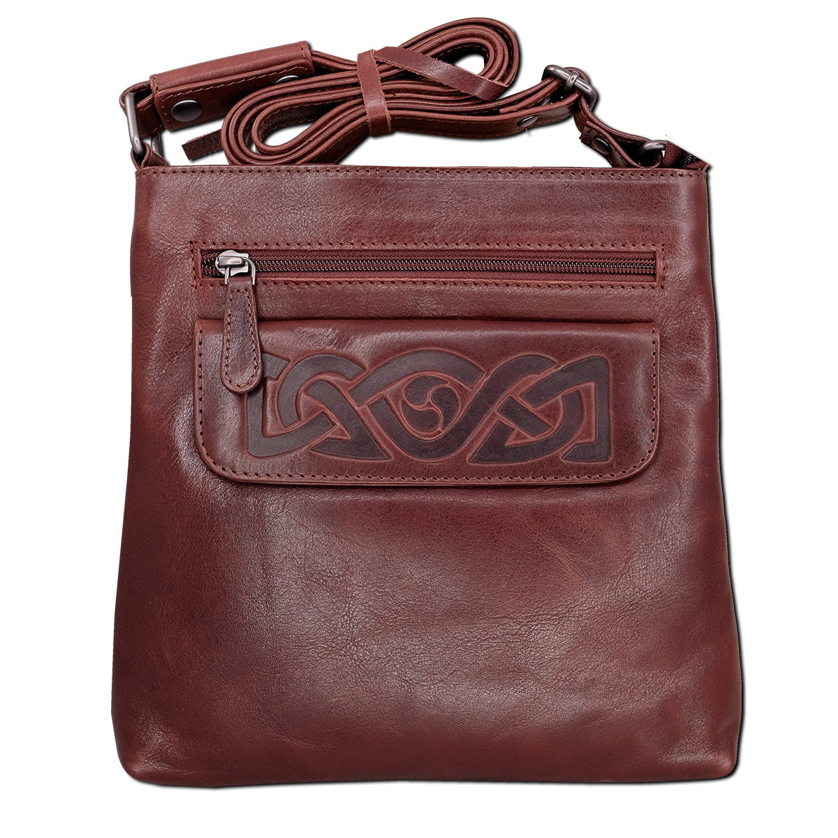 Mary Leather Bag - Brown