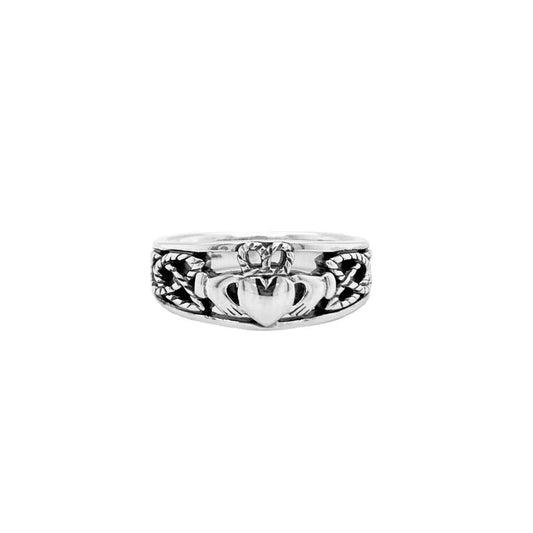 Small Silver Claddagh Ring