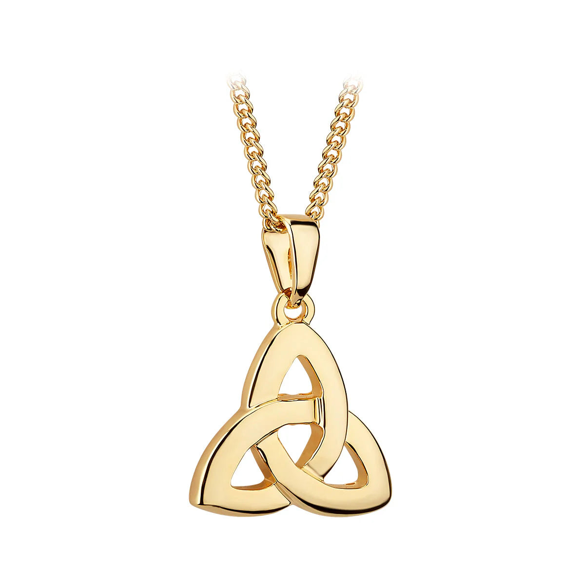 Gold Plated Trinity Knot Jewelry