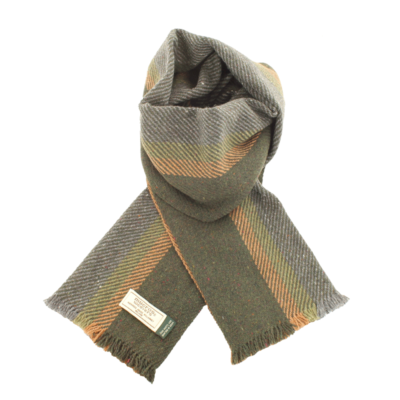 Soft Donegal Wool Scarf - Multiple Colors