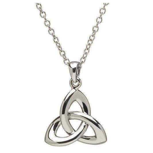 Sterling Silver Trinity Knot Necklace