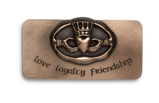 Claddagh Plaque: Love, Loyalty, Friendship