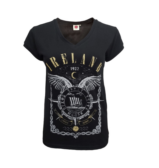 Ireland Viking Ship T-Shirt