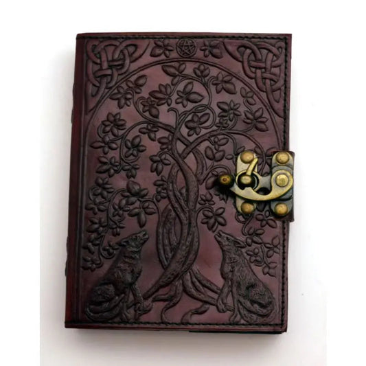 Tree of life brown journal
