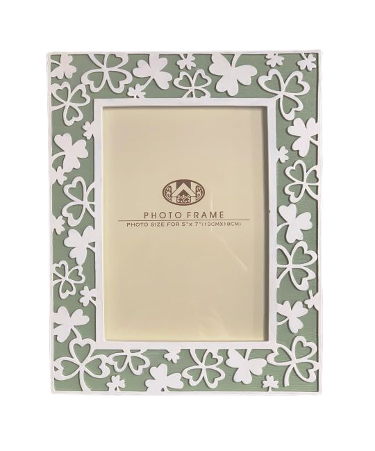 Shamrock Picture Frame 5x7