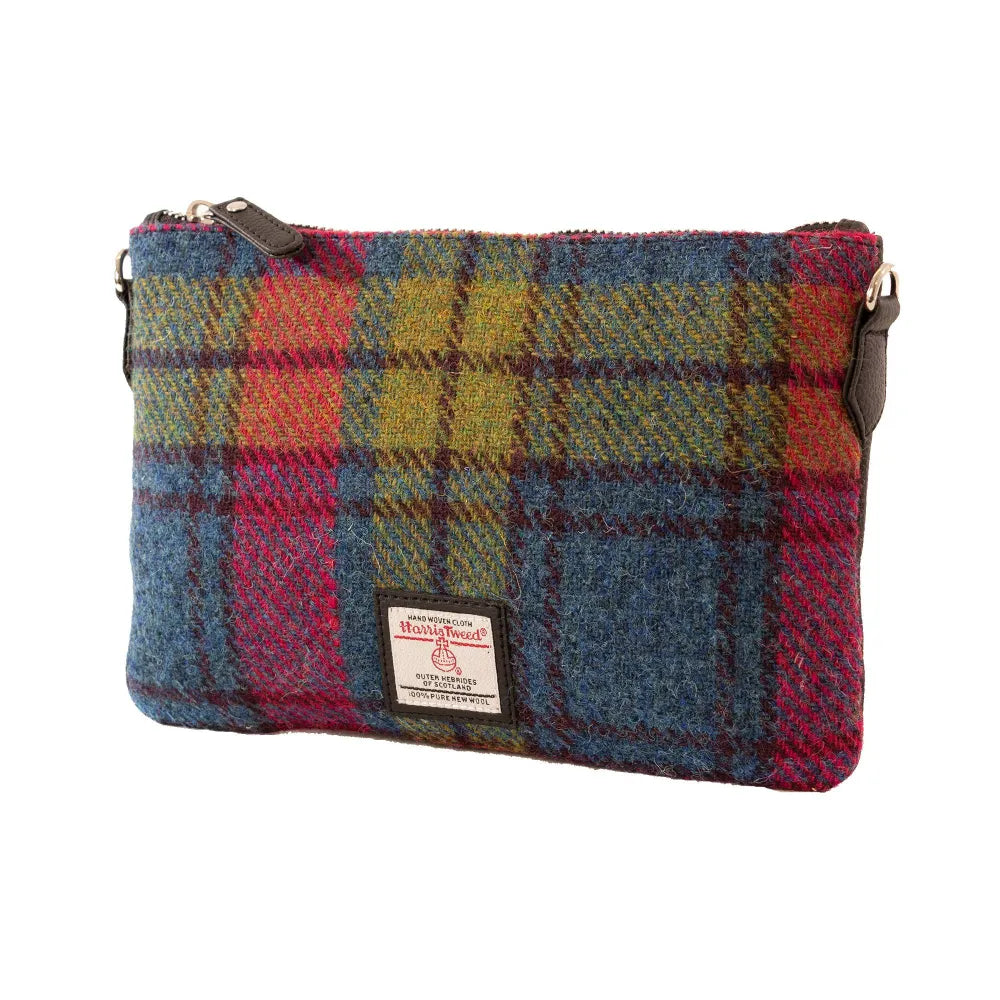 Harris Tweed Clutch Zip Purse