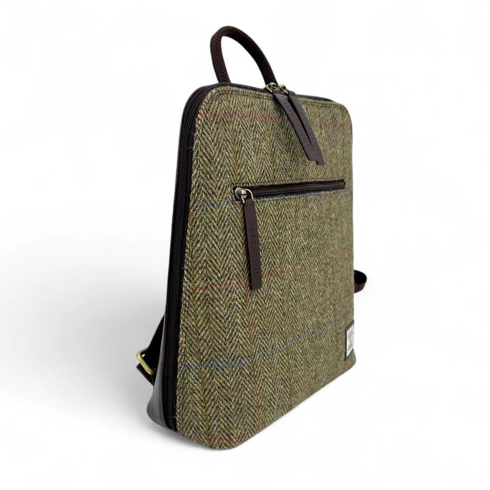 Large Backpack in Country Green