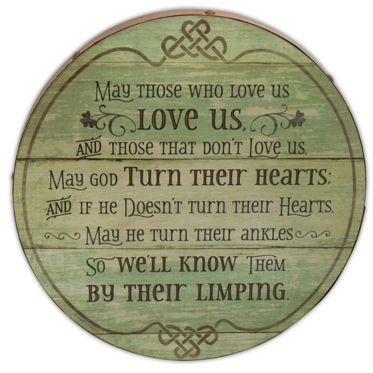 Irish Barrel Plaque