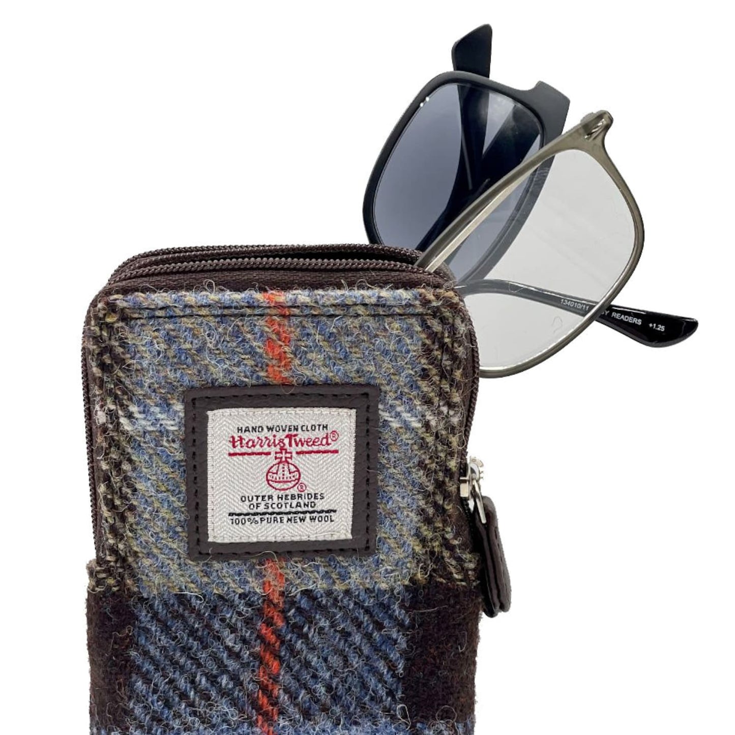 Harris Tweed Double Glasses Sleeve