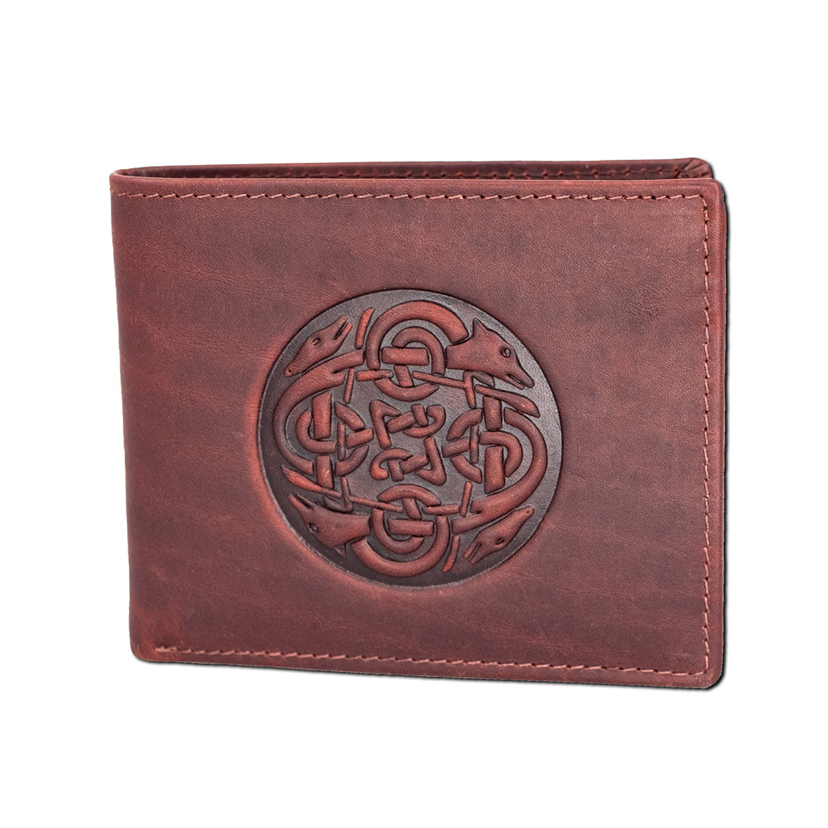 Cúchulainn Celtic Leather Wallet