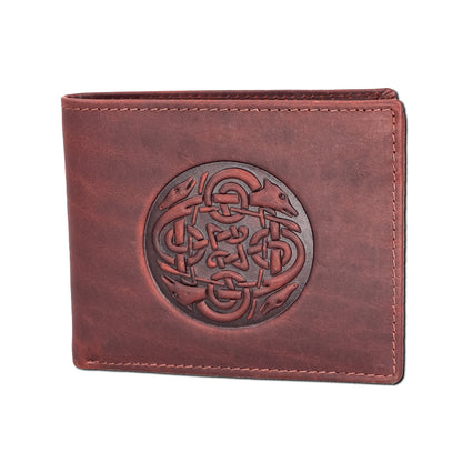 Cúchulainn Celtic Leather Wallet