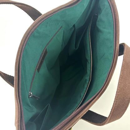 Harris Tweed Travel Messenger Bag