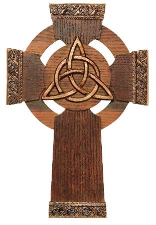Trinity Knot Wall Cross