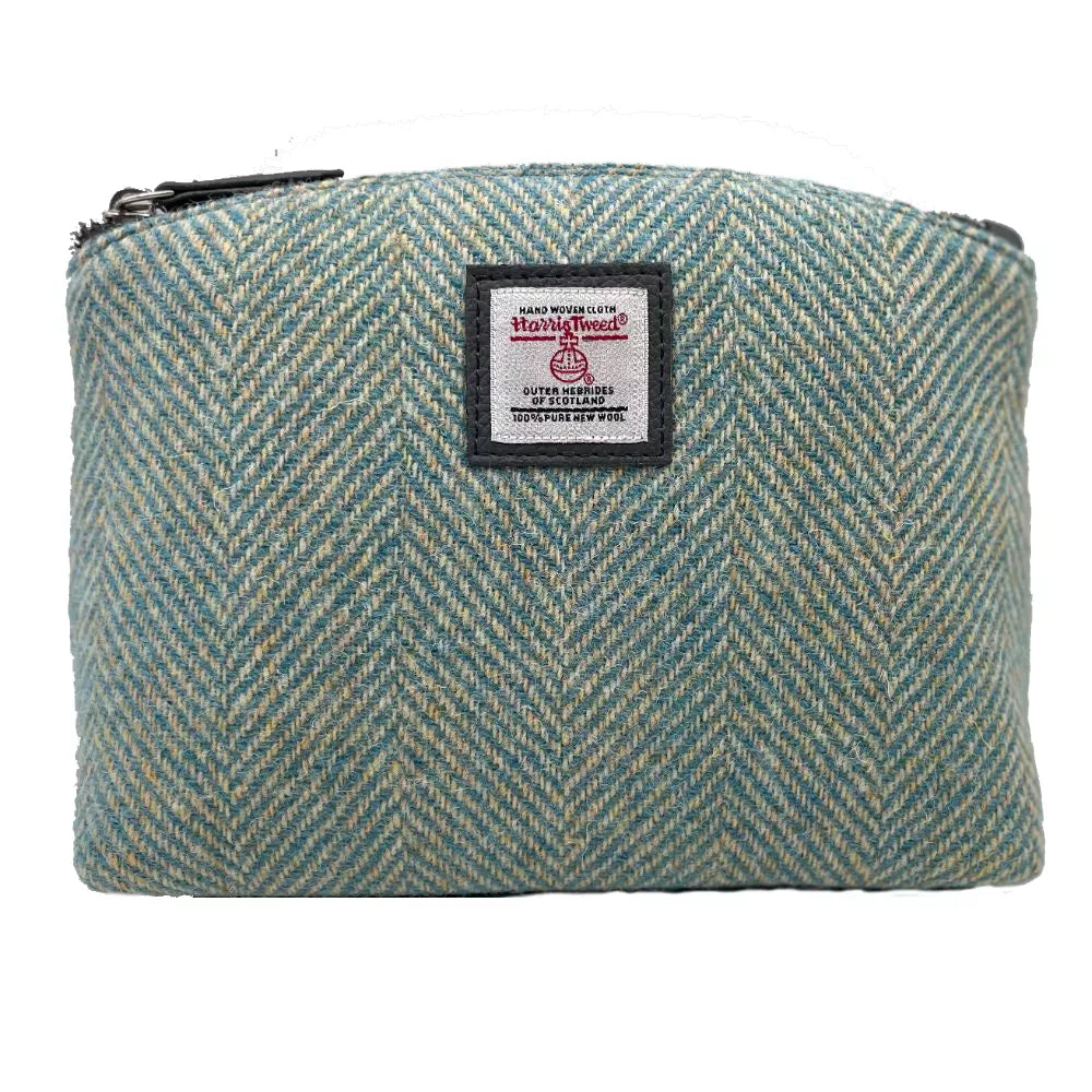 Harris Tweed Zip Cosmetic Bag