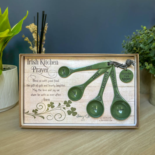 Irish Kitchen Prayer Measuring Spoons