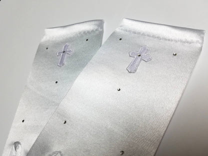 First Communion Satin Girl's Gloves