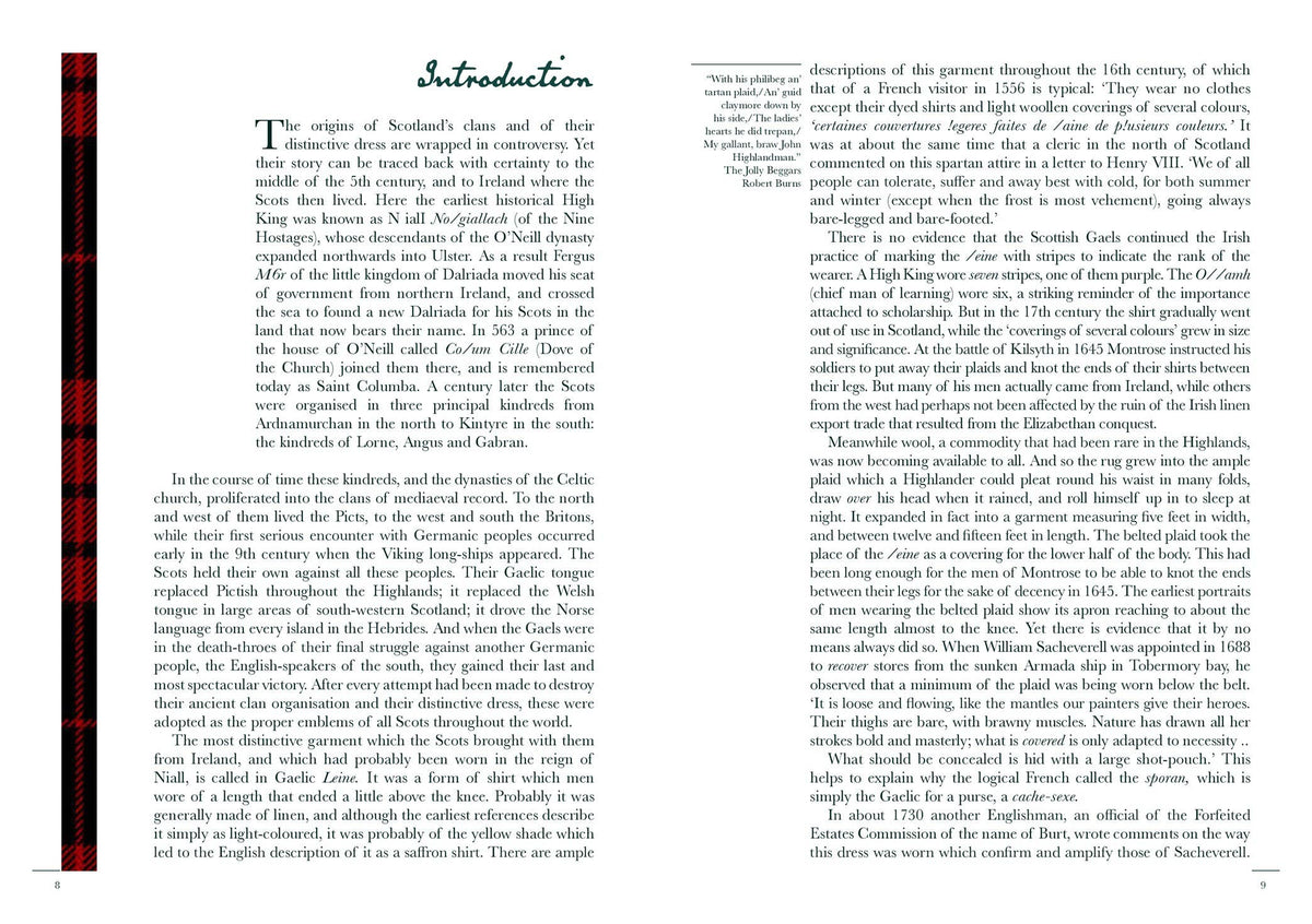 Scotland's Clans & Their Tartans