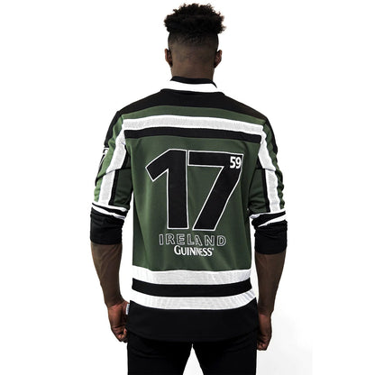 Guinness HARP Hockey Shirt - Green & White