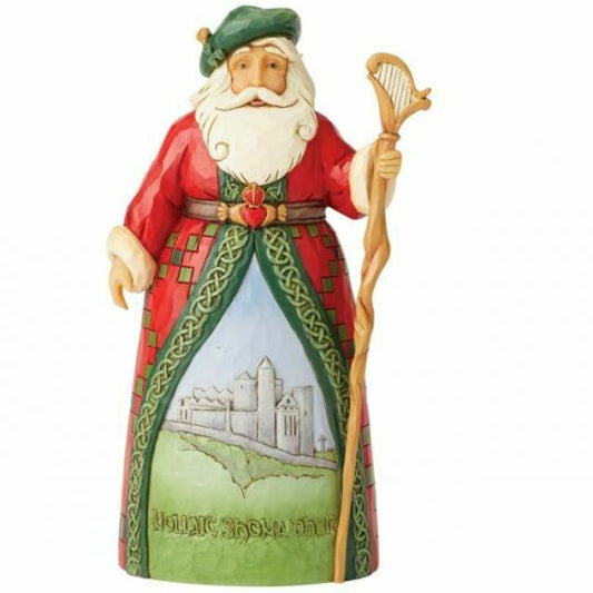 Irish Santa Around the World Figurine