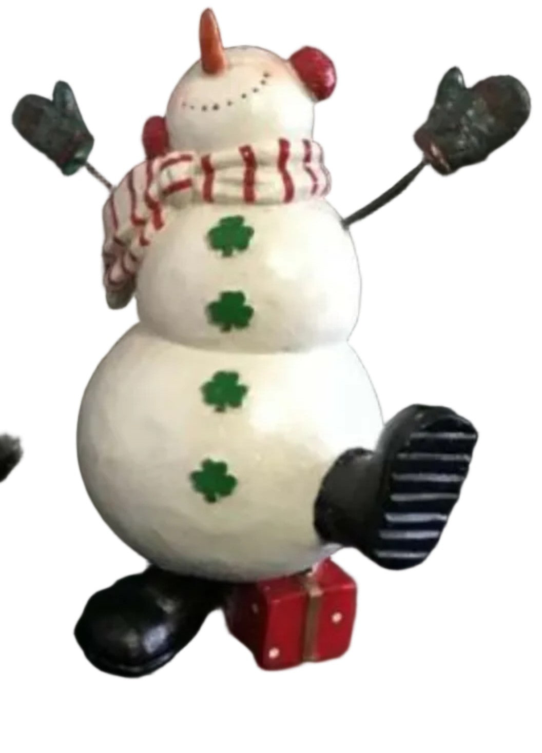 Irish Dancing Snowman Figurine