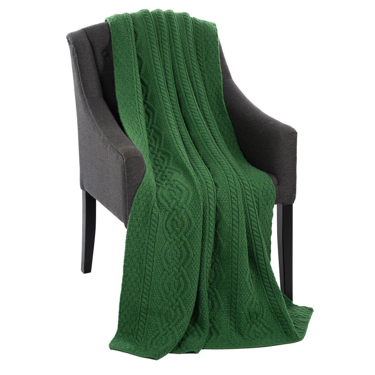 Dara Merino Wool Aran Throw