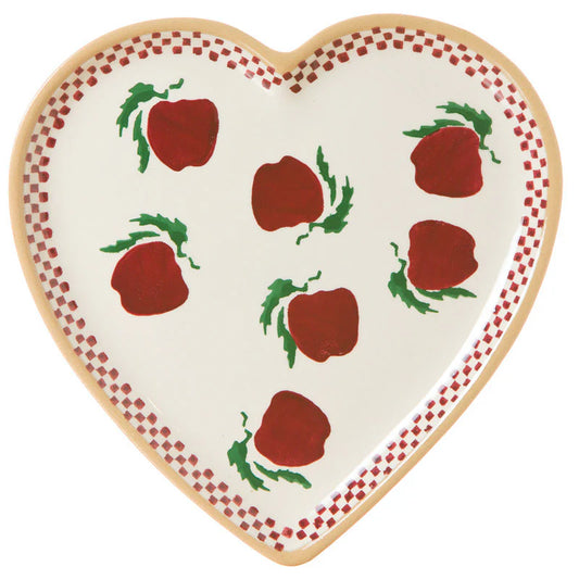 Medium Apple Heart Plate