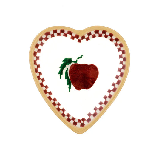 Tiny Apple Heart Plate