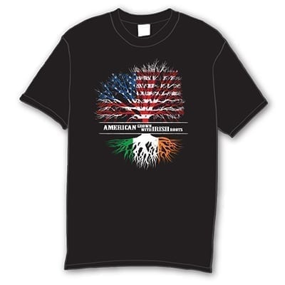 American Grown Irish Roots T-Shirt