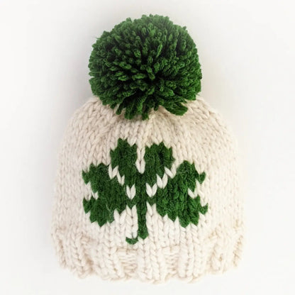 shamrock hat with pom pom