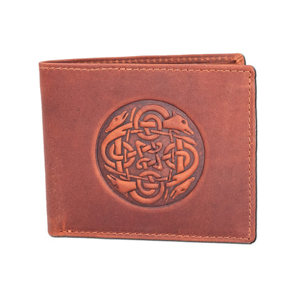 Cúchulainn Celtic Leather Wallet